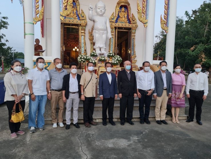 อธิบดีอัยการภาค ๕ ร่วมทอดกฐิน ณ วัดดอนจันทร์ ตำบลบ้านไร่ อำเภอศรีสำโรง จังหวัดสุโขทัย