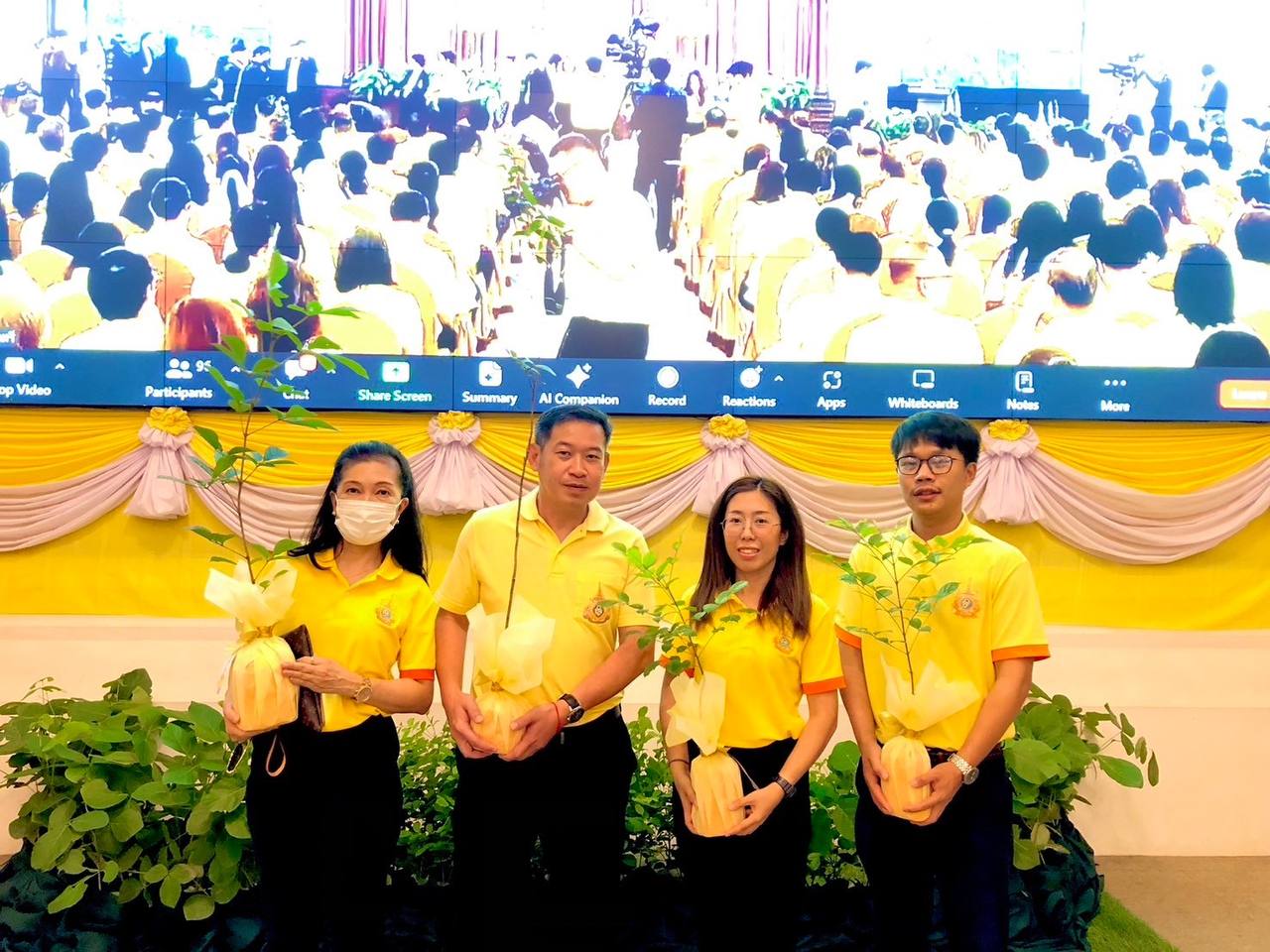 ร่วมพิธีเปิด “โครงการ 72 ล้านต้น พลิกฟื้นผืนป่า เฉลิมพระเกียรติพระบาทสมเด็จพระเจ้าอยู่หัว เนื่องในโอกาสพระราชพิธีมหามงคล เฉลิมพระชนมพรรษา ๖ รอบ ๒๘ กรกฎาคม ๒๕๖๗”