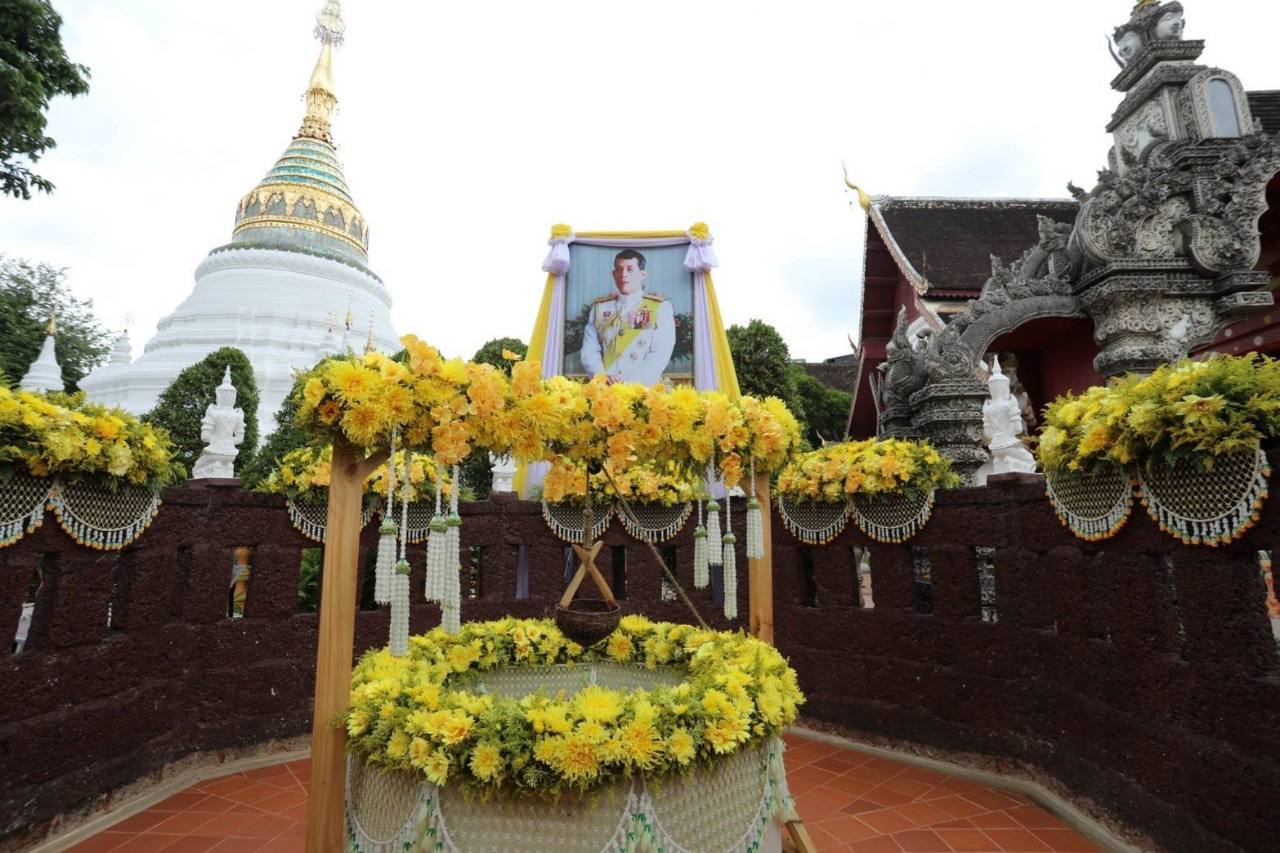 ร่วมพิธีพลีกรรมตักน้ำจากแหล่งศักดิ์สิทธิ์ของจังหวัดเชียงใหม่ งานเฉลิมพระเกียรติพระบาทสมเด็จพระเจ้าอยู่หัว เนื่องในโอกาสพระราชพิธีมหามงคลเฉลิมพระชนมพรรษา ๖ รอบ ๒๘ กรกฎาคม ๒๕๖๗