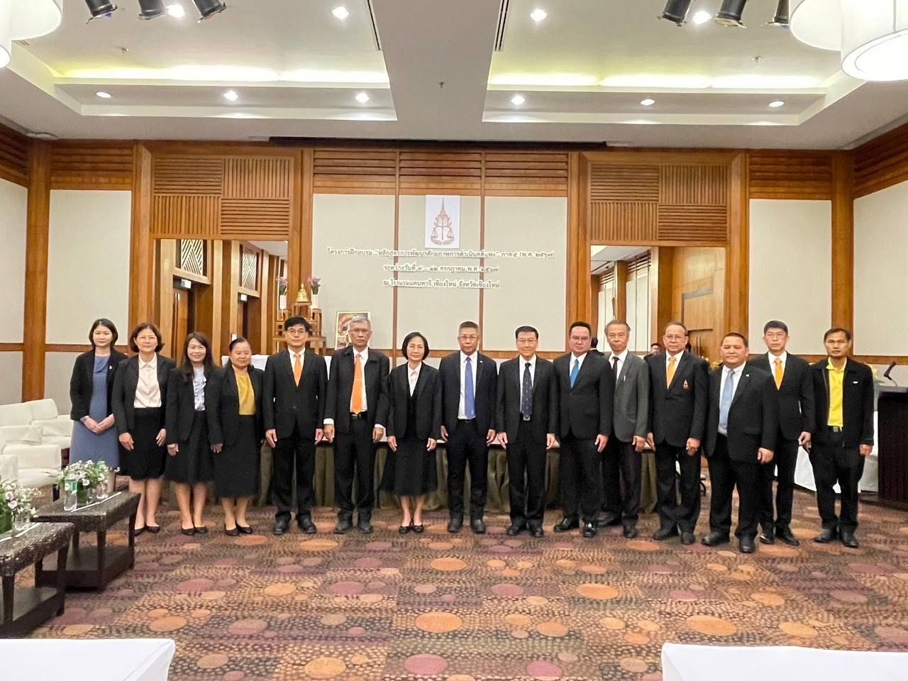 อธิบดีอัยการภาค ๕ เป็นประธานในพิธีเปิดโครงการฝึกอบรม “หลักสูตรการพัฒนาศักยภาพการดำเนินคดีแพ่ง” ภาค ๕