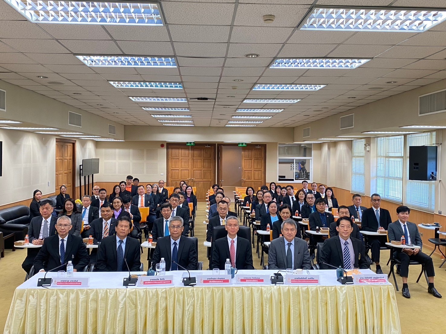 นายมงคล จิรชัยสกุล ผู้ตรวจการอัยการ ลงพื้นที่ตรวจติดตามการปฏิบัติราชการสำนักงานอัยการในพื้นที่ภาค ๕