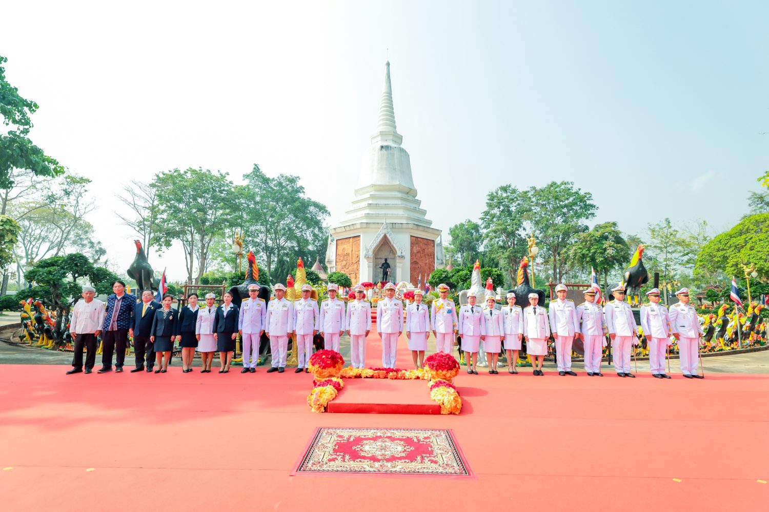 สำนักงานอัยการภาค ๕ มอบหมายผู้แทน ร่วมงานรัฐพิธีวันที่ระลึกคล้ายวันสวรรคต “สมเด็จพระนเรศวรมหาราช”